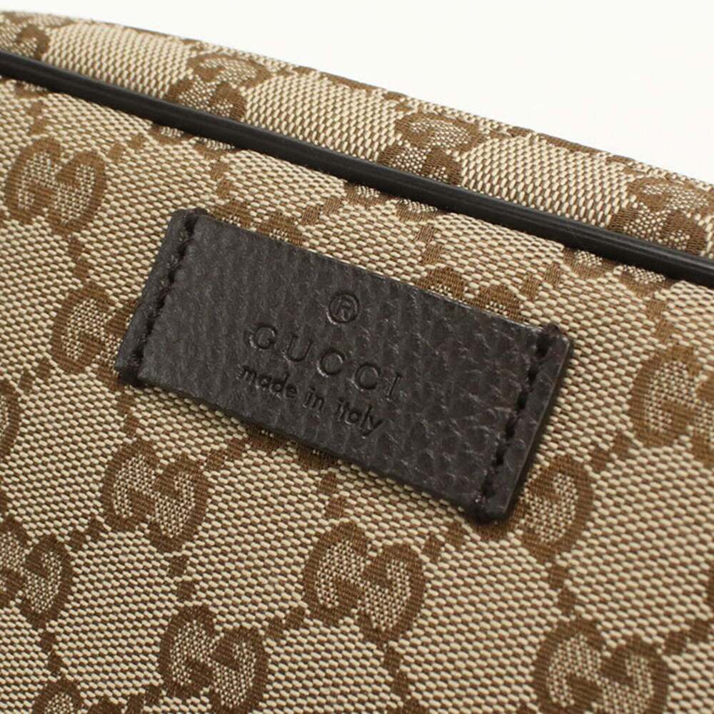 GUCCI Authentic Brown Canvas Hobo Bag - Picture 4 of 8